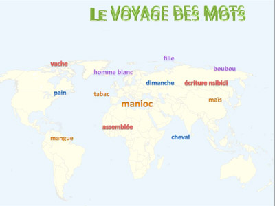Capture du powerpoint voyage des mots